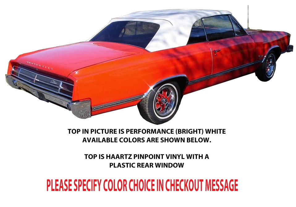 Purchase OLDSMOBILE CUTLASS, F85 & 442 CONVERTIBLE TOP DO IT YOURSELF