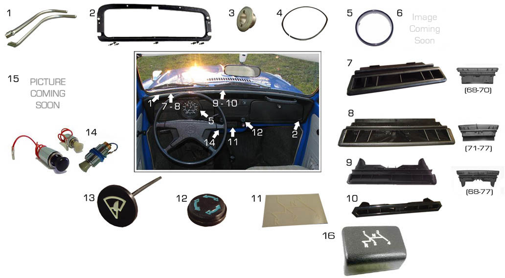 Dash Parts