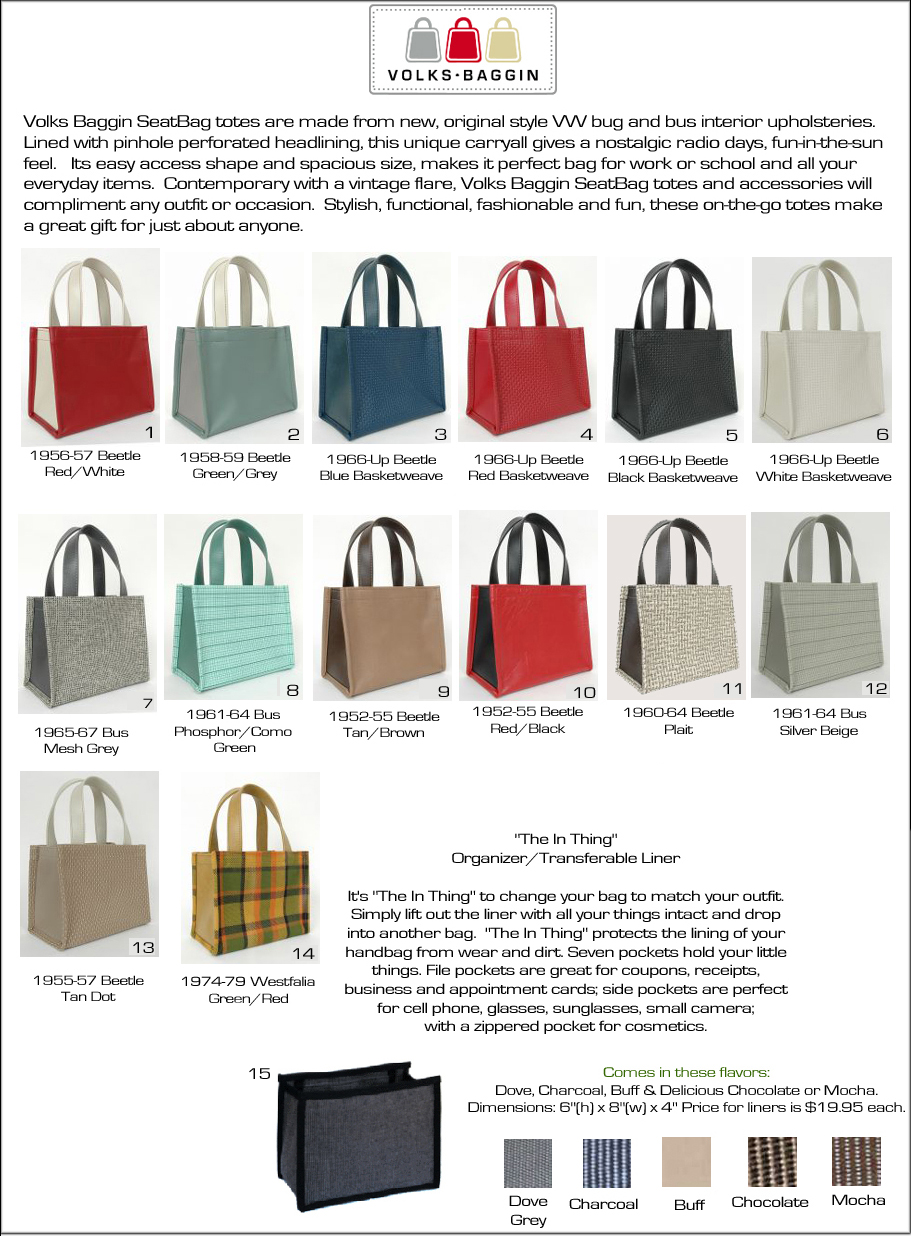 Volkswagen Beetle Tote Bags