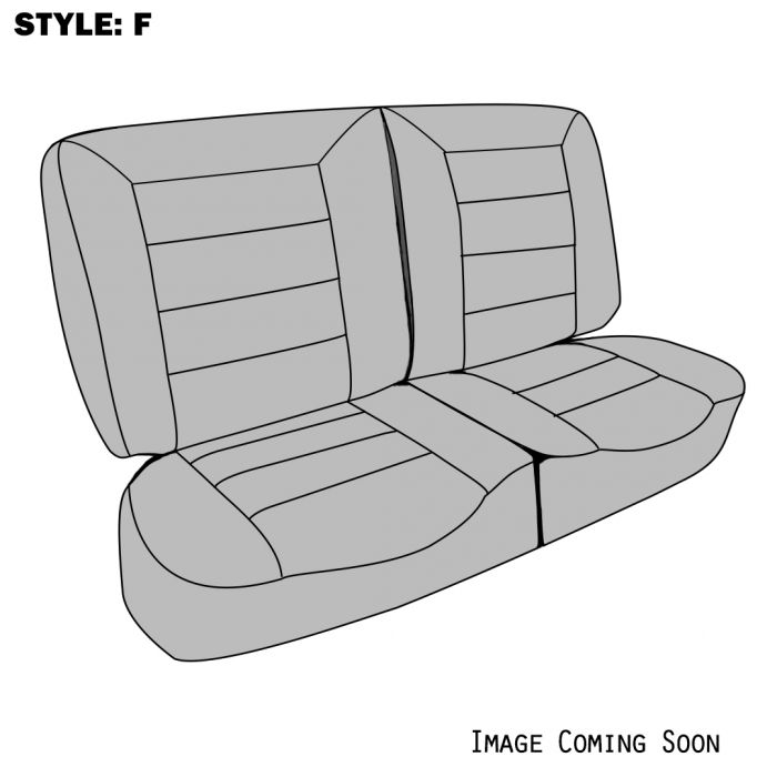Seat Covers Rear Only Style F 1983 93 Vw Cabriolet - Volkswagen Cabrio Seat Covers