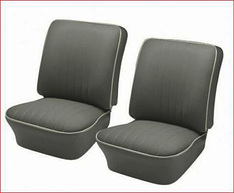Volkswagen Beetle Seat Covers: Convertible, Front Only