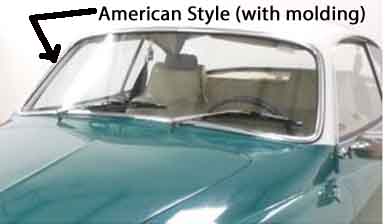 Rear Window Rubber Seal Kit For VW Karmann Ghia (1956-1974) - All Ghias