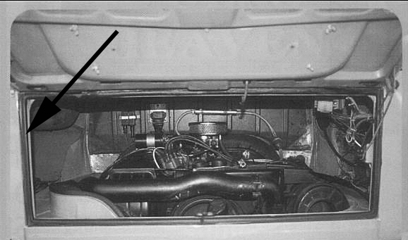 Bus Engine Bay Volkswagen Bus, Vanagon, Eurovan Seals and Parts: Engine Compartment