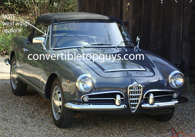Vintage Look Reproduction Metal Sign 1959 Alfa Romeo Giulietta Spider 