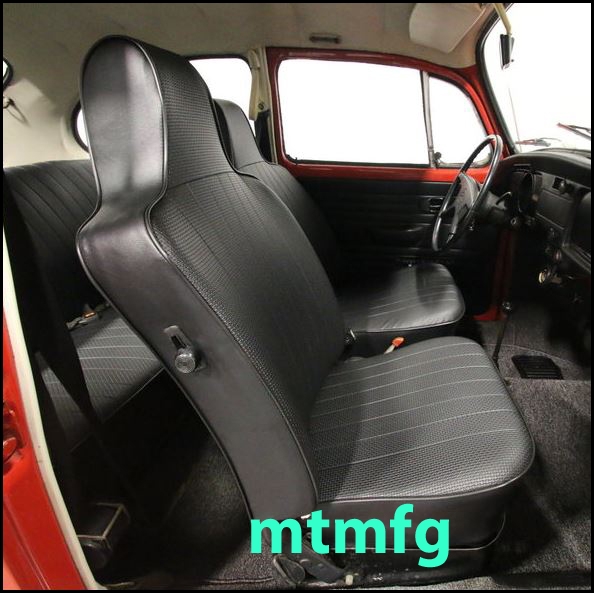 Details About Volkswagen Beetle Front Seat Covers 1970 1972 Sedan Or Convertible Oem