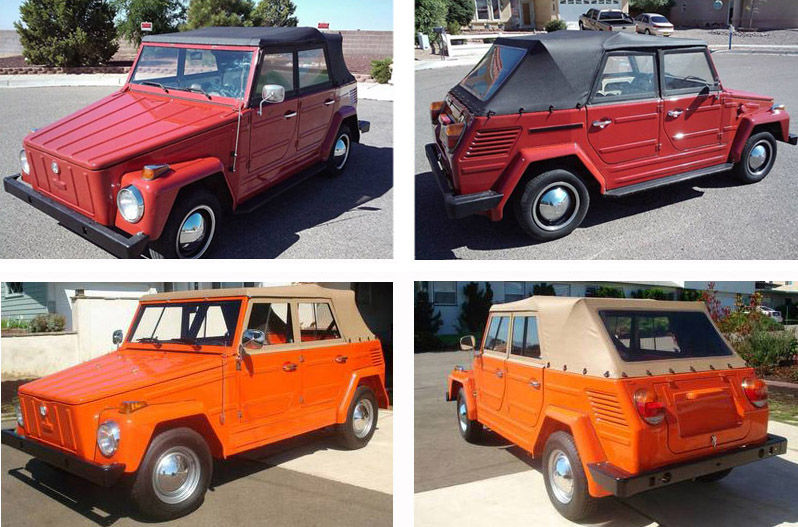 CONVERTIBLE TOP STRAPS  VW Thing Parts & Restoration - German Motor Works